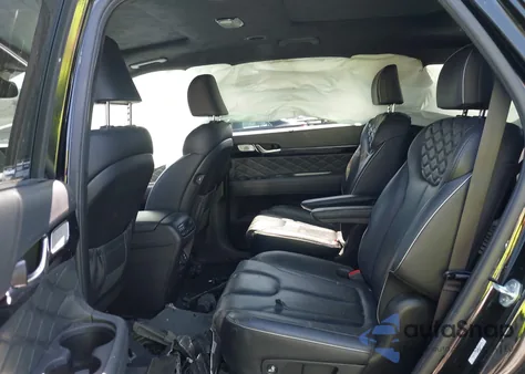 2022 Hyundai Palisade Calligraphy from USA, damaged, VIN KM8R7DHE7NU359755